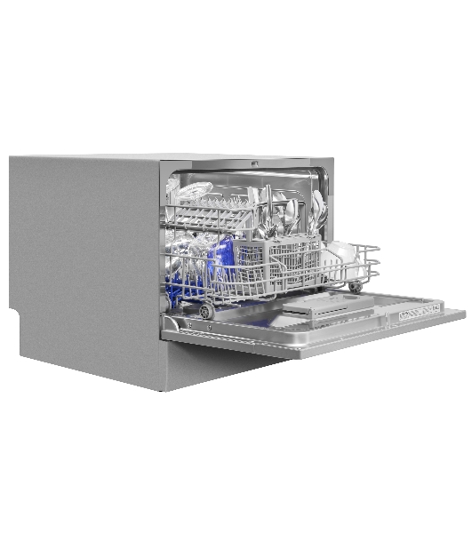 Посудомоечная машина Maunfeld MLP-06DS, серый, 55 см, 6 компл., 49 дБ, класс A+