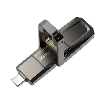 Флешка USB Netac US5 (NT03US5C-256G-32TA), 256Gb, USB 3.2/TypeC, R/W/ 550/500, черный, фото7