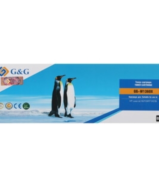 Картридж лазерный G&G 136X GG-W1360X черный (2600 стр.) для HP LaserJet M211d/209/233/234