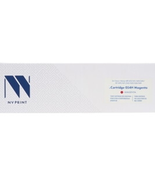 Картридж лазерный NVPrint совместимый NV-054H Magenta для Canon i-Sensys LBP-620/621/623/640/MF-640/641/642/643/644/645 (2300k)