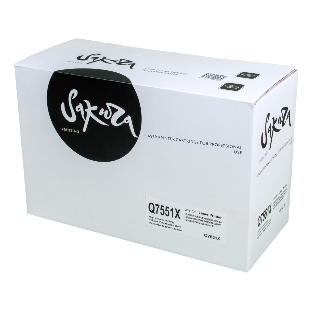 Картридж Sakura Q7551X для лазерного принтера HPP3005/P3005n/P3005d/P3005dn/3005x/M3027MFP/M3027xMFP/M3035MFP/M3035xsMFP черный, 13000 к.