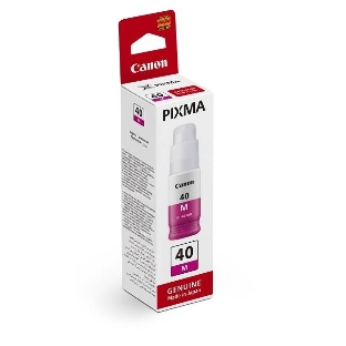 Контейнер с чернилами Canon GI-40 M пурпурный (7700 стр.) для СНПЧ Pixma G5040/G6040