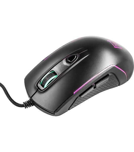 Мышь проводная Harper Gaming Kickback GM-P05 черный, 10000 dpi, USB, кнопки - 8