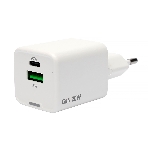 Зарядное устройство Cablexpert MP3A-PC-61, 20Вт GaN, 3А, QC4.0/PD, 1xUSB, 1xType-C, белый, пакет, фото5