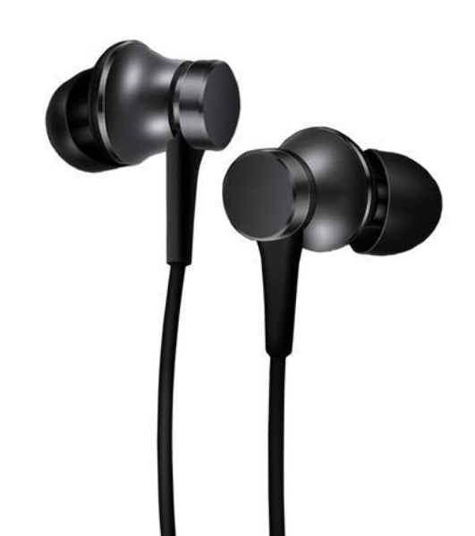 Проводные наушники Xiaomi Mi In-Ear Headphones Basic черный, внутриканальные, Jack 3.5 мм