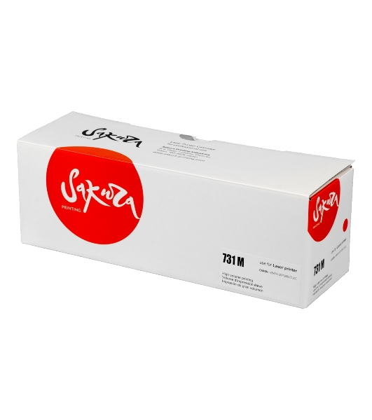 Картридж лазерный Sakura 731M для Canon i-sensys LBP7100C/7110C, пурпурный, 1 500 к.