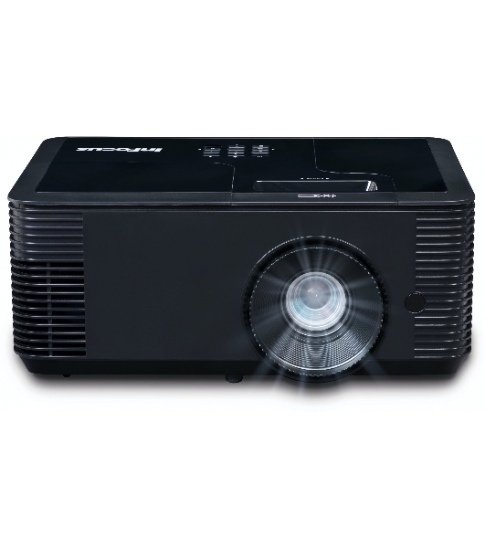 Проектор INFOCUS IN2134 DLP, 4500 ANSI Lm, XGA(1024х768), 28500:1, 1.48-1.93:1, 3.5мм in, Composite video, VGAin, HDMI 1.4aх3 (поддержка 3D), USB-A (для SimpleShare и др.),лампа 15000ч.(ECO mode), 3.5мм out, Monitor out(VGA),RS232,RJ45,21дБ, 4,5 кг