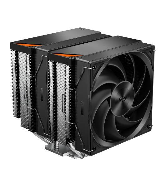 Кулер для процессора PCCooler RZ620 BK (260W, 4-pin PWM, 157.5мм, Al/Cu, 6x6мм, 1x120мм, 86.73CFM, 32dBA, 2200RPM, S: 1851/1700/1200/115X, AM5/AM4, черный)