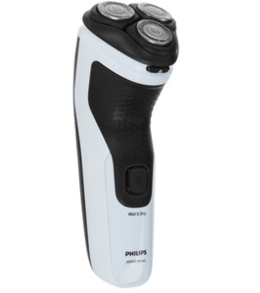 Электробритва роторная Philips X3003/00 реж.эл.:3 питан.:аккум. голубой/черный