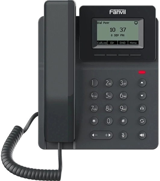 Телефон IP Fanvil V50P черный
