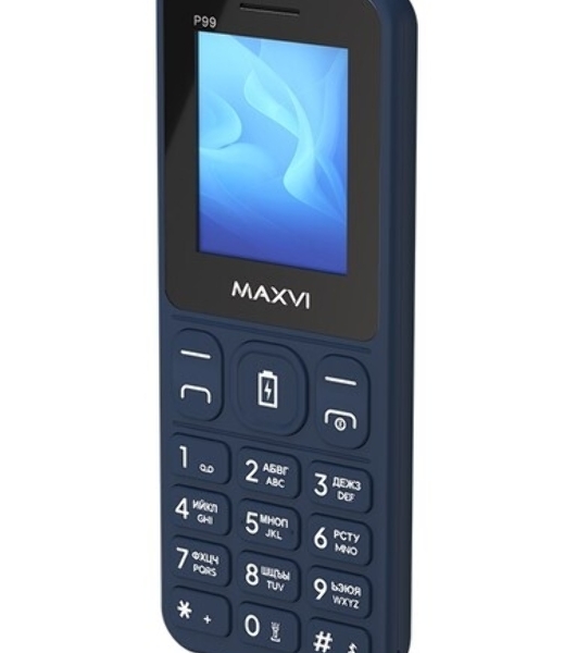 Мобильный телефон Maxvi P99 синий