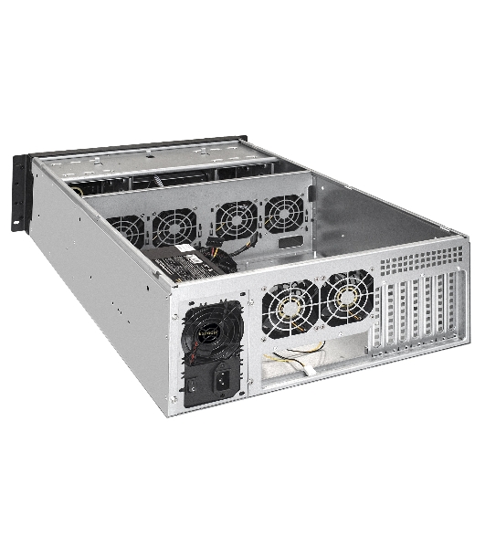 Серверный корпус ExeGate Pro 4U650-010/4U4139L RM 19', высота 4U, глубина 650, БП 1100RADS, USB