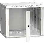 Шкаф ITK LINEA W 9U 600x450 мм дверь стекло, RAL7035, фото3