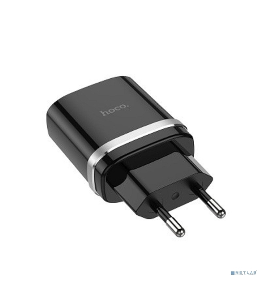 Сетевое зарядное устройство QC 3.0 HOCO HC-16255 C12Q 1 USB Выход: 5V_9V_12V, 18W черный