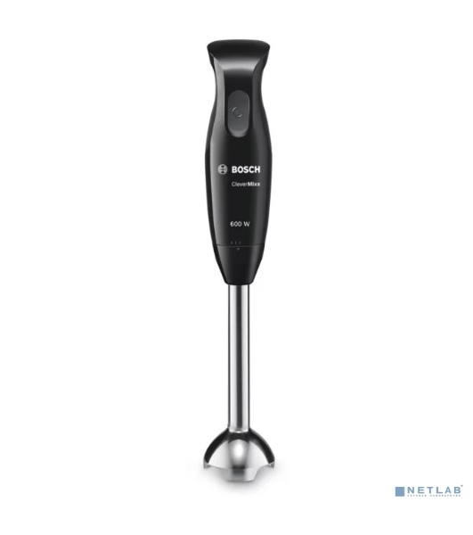 Блендер погружной Bosch MSM2620B черный, 600 Вт, 1 скорость