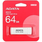 Флешка USB ADATA UC310 (UC310-64G-RWH), 64Gb, USB 3.2 Gen 1, R/W 100/30, белый, фото14