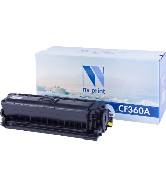 Картридж лазерный NVPrint совместимый НР CF360A черный для LJ Color M552/M553 (6000k)