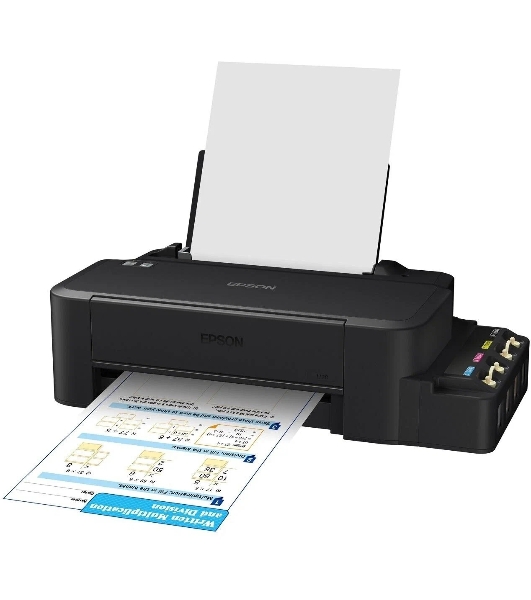 Принтер струйный Epson L121 (C11CD76414), A4, цветной, печ. до 9 стр/мин. (ч/б) до 4.8 стр/мин. (цвет), 720 x 720 dpi, USB