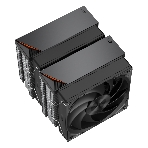 Кулер для процессора PCCooler RZ620 BK (260W, 4-pin PWM, 157.5мм, Al/Cu, 6x6мм, 1x120мм, 86.73CFM, 32dBA, 2200RPM, S: 1851/1700/1200/115X, AM5/AM4, черный), фото10