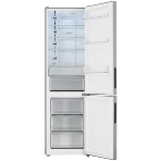 Холодильник Haier CEF538CSG серебристый двухкамерный 263/105л морозилка снизу, No Frost, фото11