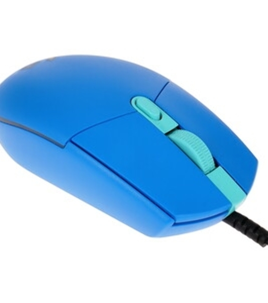 Мышь проводная Logitech G102 LIGHTSYNC синий, 8000 dpi, USB, кнопки - 6
