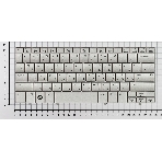 Клавиатура для ноутбука HP Mini 2133 2140 серебристая, фото2
