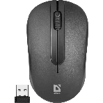 Мышь беспроводная Defender Datum MM-285 черный, 1600 dpi, радиоканал, USB, кнопки - 3, фото38