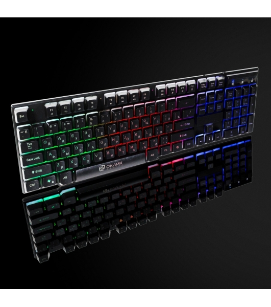 Клавиатура проводная Oklick 780G SLAYER, USB, черный