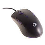 Мышь проводная Oklick 245M черный, 1000 dpi, USB, кнопки - 3, фото 1