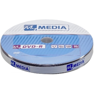 Диск DVD-R MyMedia 4.7Gb 16x pack wrap (10шт) (69205)