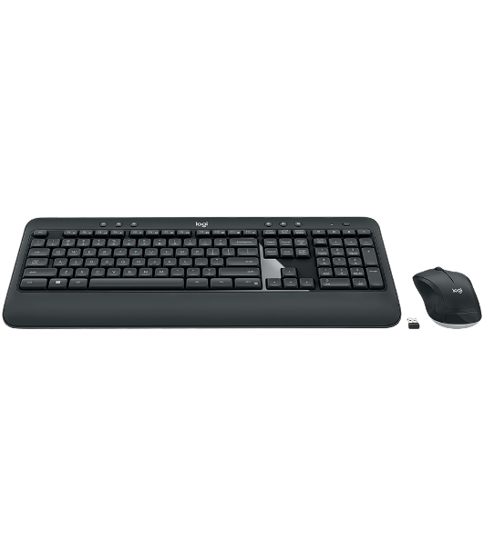 Комплект клавиатура+мышь Logitech MK540 Advanced беспроводной, USB, 1000 DPI, чёрный
