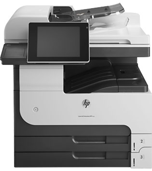 МФУ лазерное HP LaserJet Enterprise MFP M725dn (CF066A), A3, ч/б, печ. до 41 стр/мин., скан. до 50 стр/мин., 1200 x 1200 dpi (печать) 600x600dpi (скан.), USB, RJ-45, Air Print