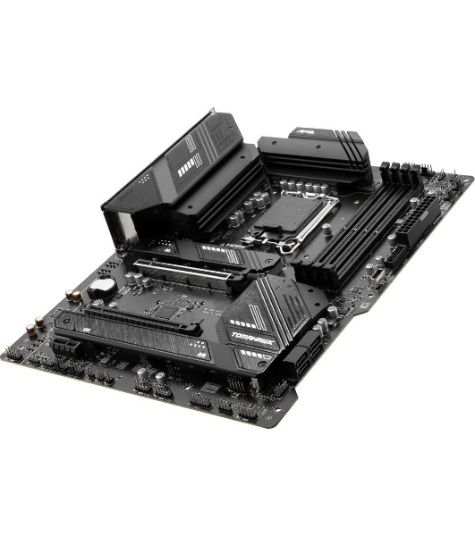 Материнская плата MSI MAG B760 TOMAHAWK WIFI, LGA 1700, Intel B760, 4xDDR5, 4xSATA, 3xM.2, 1xPCI-E 3.0 x4, 1xPCI-E 5.0 x16, 1xHDMI, 1xDP, 1xUSB Type-C, 1x2.5Gb LAN, 4xUSB-A 2.0, 4xUSB-A 3.2 Gen 2, 5x3.5 мм, 7.1, Standard-ATX