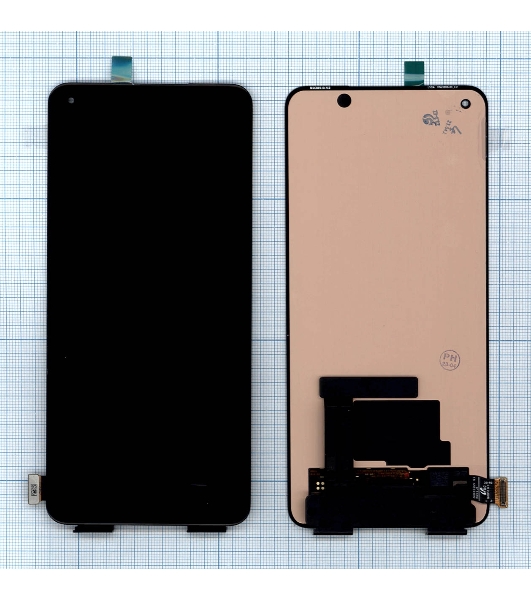 Дисплей для OnePlus Ace 2 в сборе с тачскрином черный