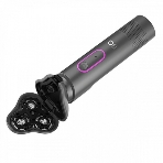 Электробритва BQ SV1008 Gray-Pink. Мощность 5 Вт/Время зарядки 90 минут/Время беспроводной работы 90 минут/Влагозащита IPX6/Электропитание 110-240 В, 50-60 Гц/Ротационная головка бритвы/Мощный мотор/Индикатор заряда батареи/Портативная база для подзарядки/3 насадки в комплекте', фото7