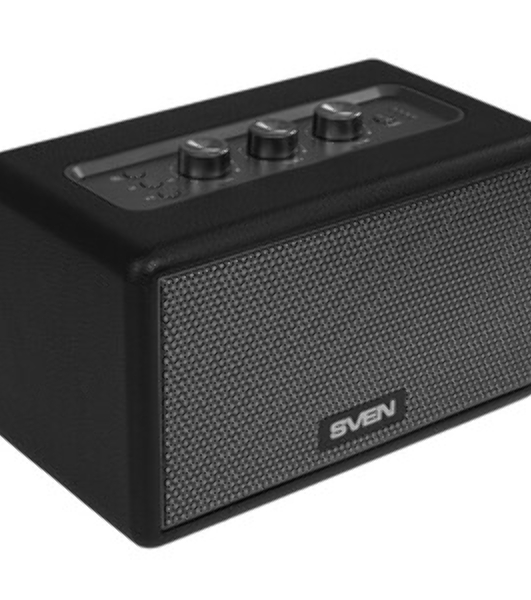 Аудиосистема SVEN HA-950, черный, МДФ, эко-кожа (60 Вт, Bluetooth, USB, Micro SD, пульт)