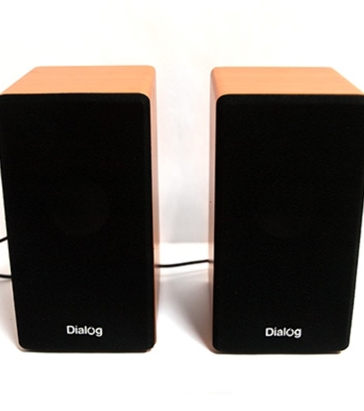 Акустическая система Dialog AST-20UP - акустические колонки 2.0, 6W RMS, Cherry, питание от USB
