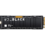 Накопитель SSD WD 2Tb Black SN850X, M.2(22x80мм), NVMe, PCIe 4.0 x4, 3D TLC, R/W 7300/6600Mb/s, IOPs 1 200 000/1 100 000, TbW 1200, DWPD 0.3, with Heat Spreader (12 мес.), фото2