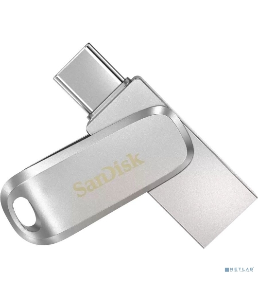 Флешка USB 64Gb SanDisk Ultra Dual Luxe, USB 3.1 - USB Type-C