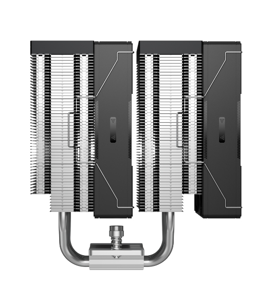 Кулер для процессора PCCooler RZ620 BK (260W, 4-pin PWM, 157.5мм, Al/Cu, 6x6мм, 1x120мм, 86.73CFM, 32dBA, 2200RPM, S: 1851/1700/1200/115X, AM5/AM4, черный)
