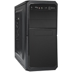 Компьютерный корпус ExeGate EX284024RUS Minitower BA-202 Black, mATX, AA400, 80мм, 2хUSB, Audio, фото5