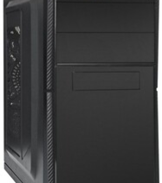 Компьютерный корпус ExeGate EX284024RUS Minitower BA-202 Black, mATX, AA400, 80мм, 2хUSB, Audio