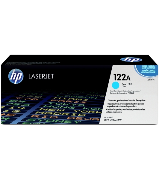 Картридж лазерный HP Color LaserJet Q3961A голубой для Color LaserJet 2550