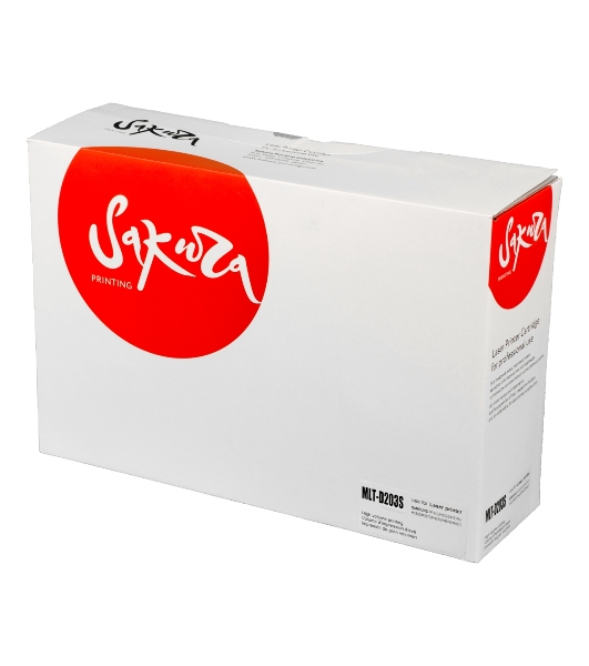 Картридж лазерный Sakura MLTD203S для Samsung ProXpress M3310/ M3320/ M3370/ M3820/ M3870/ M4020/ M4070/ M4072 Series, черный, 3 000 к.