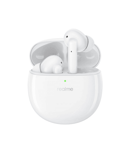 Наушники TWS Realme Buds Air Pro RMA210 белый, внутриканальные, Bluetooth, активное шумоподавление, до 25 ч