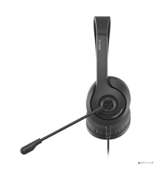 Гарнитура A4Tech Fstyler FH100U чёрный, проводная