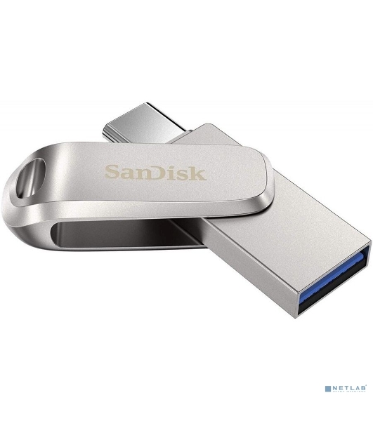 Флешка USB 64Gb SanDisk Ultra Dual Luxe, USB 3.1 - USB Type-C