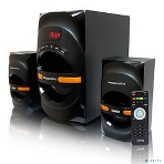 Акустическая система Dialog Progressive AP-210B BLACK 2.1, 30W+2*15W RMS, Bluetooth, USB+SD reader, фото2