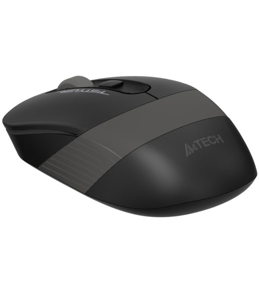 Мышь беспроводная A4Tech Fstyler FG10S черный/серый, 2000 dpi, радиоканал, USB, кнопки - 4