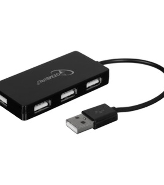 USB-концентратор Gembird UHB-U2P4-03, USB 2.0, USB 4 порта, USB